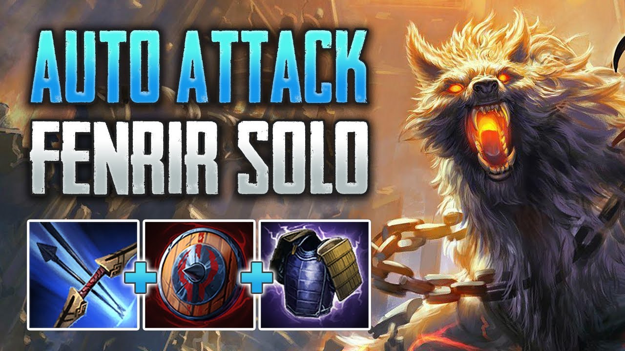 THE BEST STIM IN SMITE! Fenrir Solo Gameplay (SMITE Conquest)