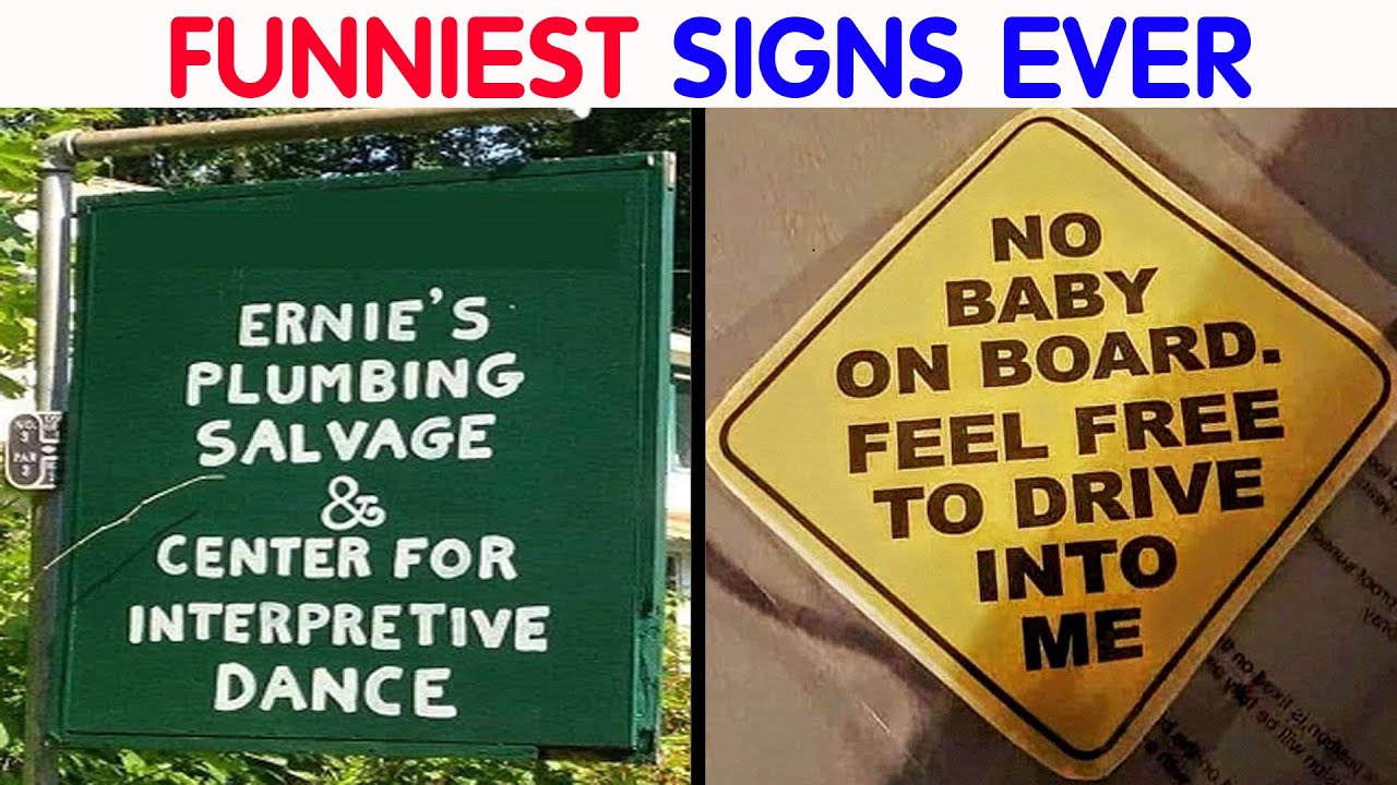 Absolutely Dumb Signs For Those In Need Of A Good Laugh || video compilation #2
