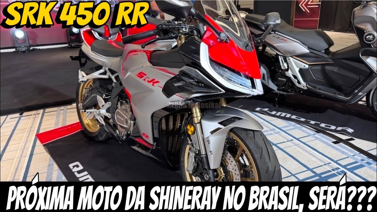 SRK 450 RR A ESPORTIVA DE 4  CILINDROS SERÁ O PRÓXIMO LANÇAMENTO DA SHINERAY ??? 