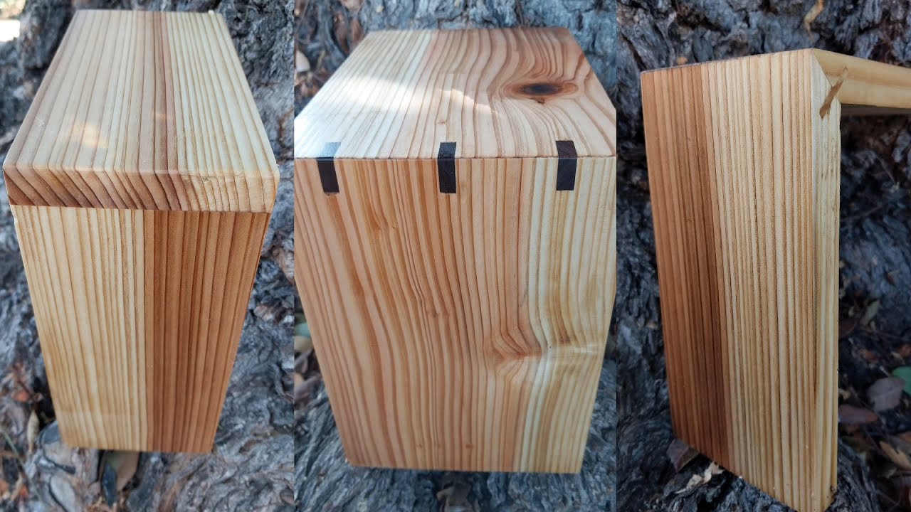 Basic wood corner joints | woodworking joinery #woodworking #tutorial #carpentry