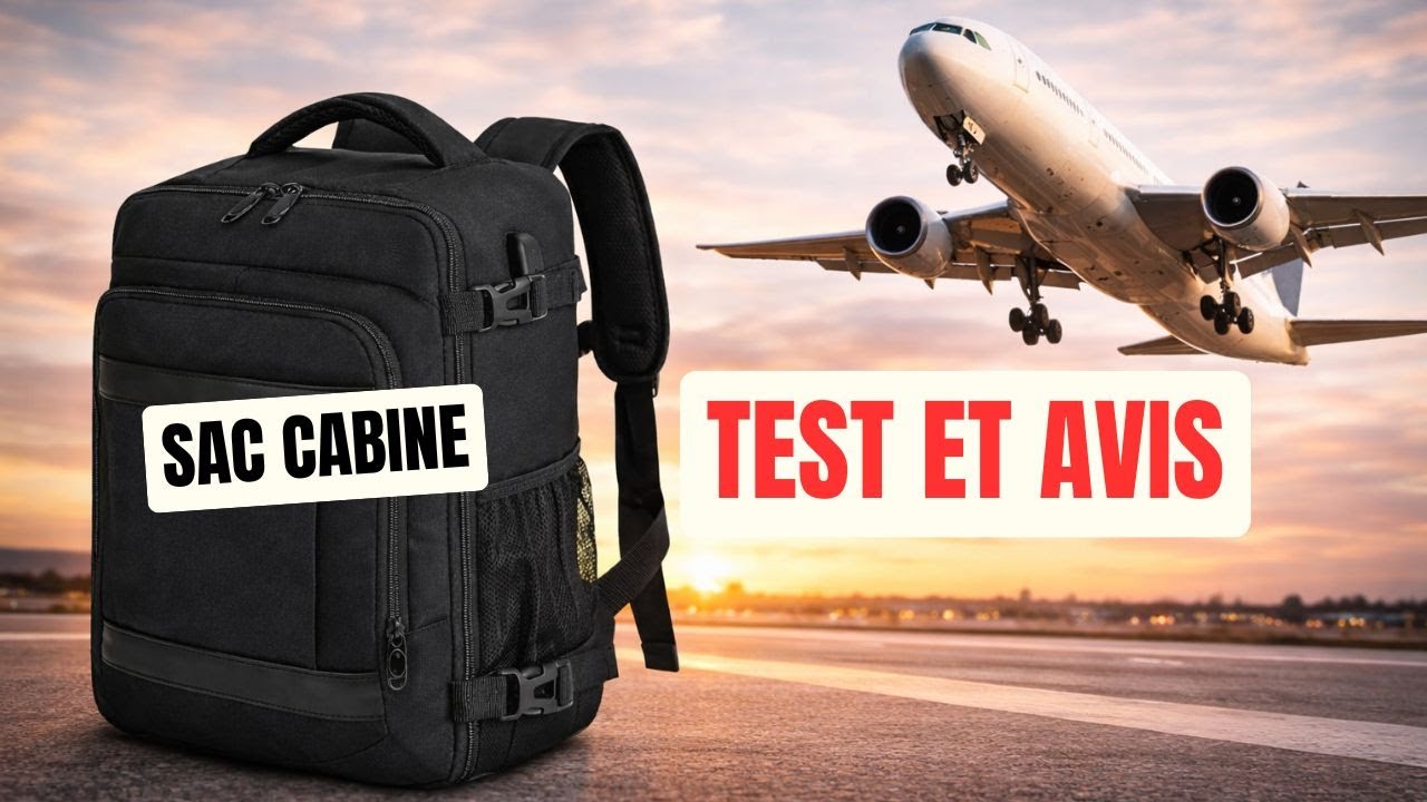 Le Meilleur Bagage à Main pour Cabine Avion 40x30x20 cm : TEST + AVIS