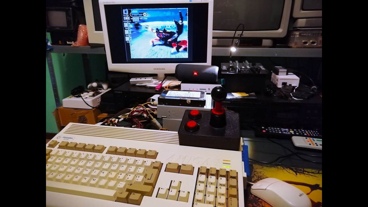 Amiga1200 - Test Apollo1240 overclock @ 48MHZ