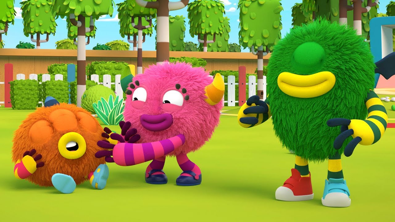 MOMONSTERS in English 🤪 Tickles 🤣 Educational animation for Kids