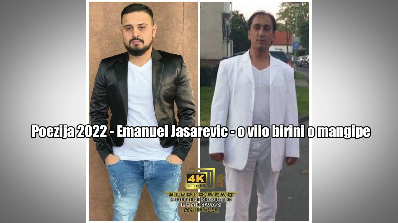 Poezija 2022 - Emanuel Jasarevic - o Vilo Birini o Mangipe (STUDIO BEKO) 4K LESKOVAC