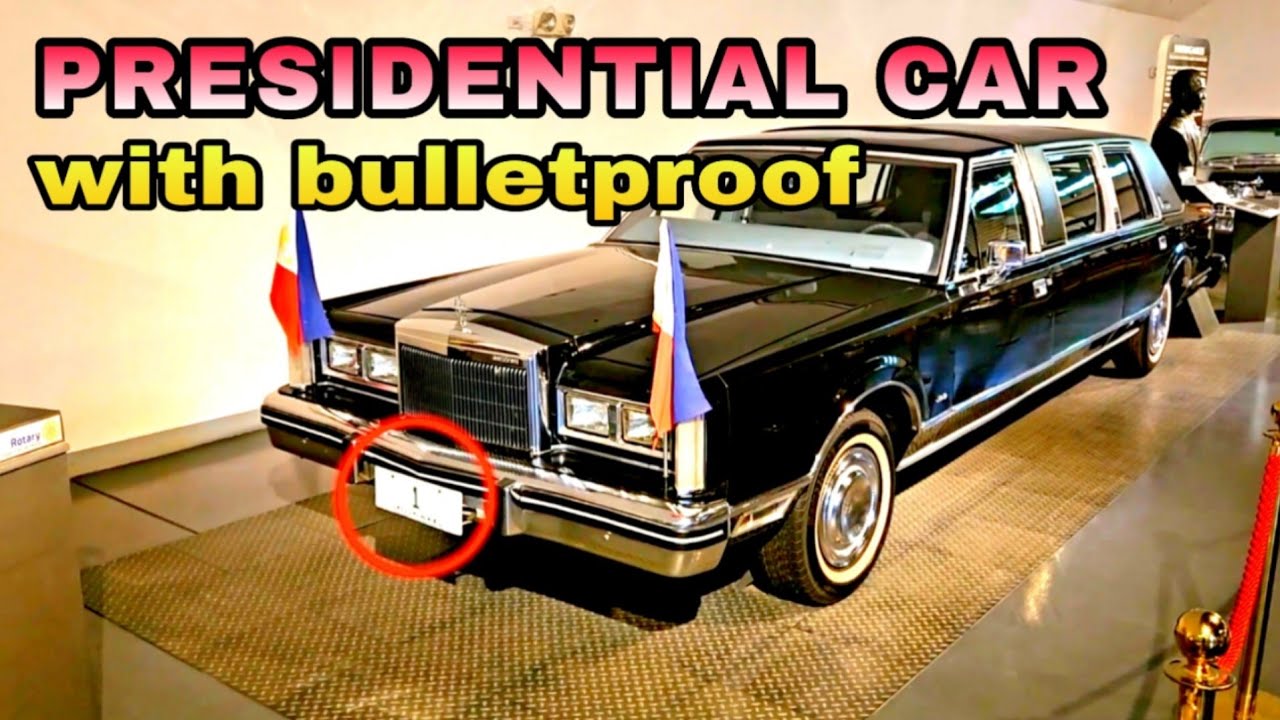 Philippines Presidential car museum with  BULLETPROOF.