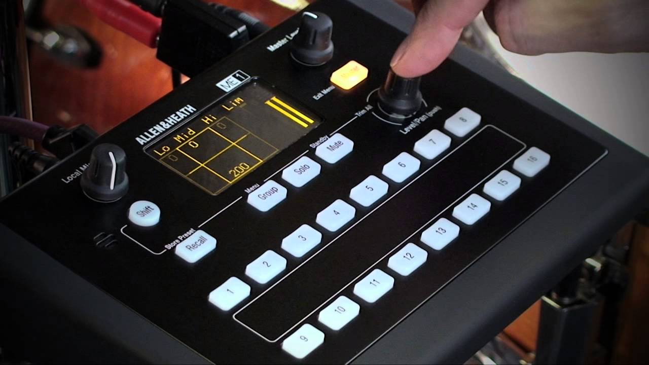 Персональная система смешивания Allen & Heath ME-1 02