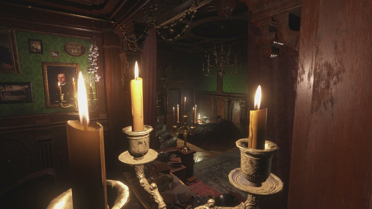 🎧 Resident Evil 8 Village Save Room Theme | Lady Dimitrescu Castle