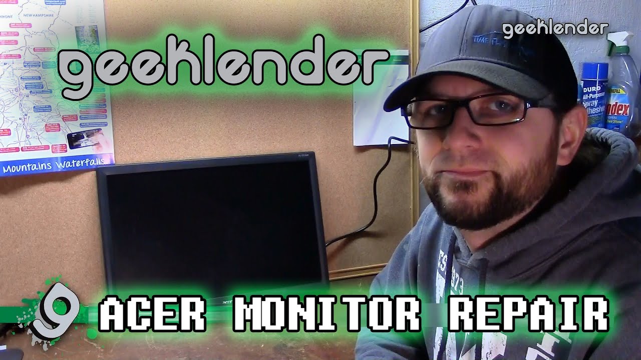 Acer Monitor Repair AL1916W - Brad Tratzinski