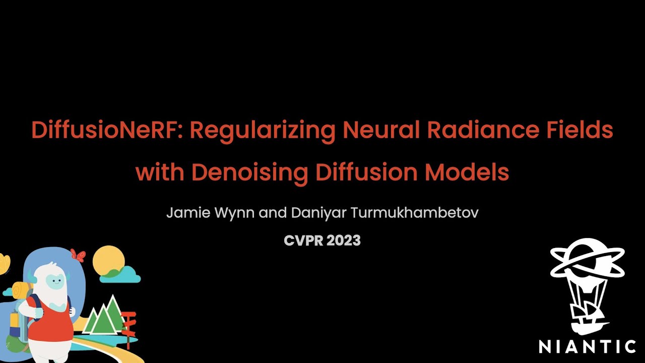 [CVPR 2023] DiffusioNeRF: Regularizing Neural Radiance Fields with Denoising Diffusion Models