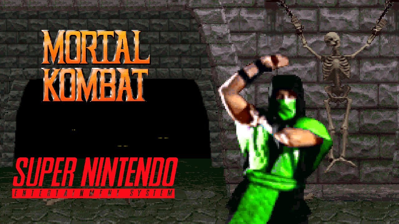 Mortal Kombat (Super NES) - Reptile Playthrough [HD] | RetroGameUp