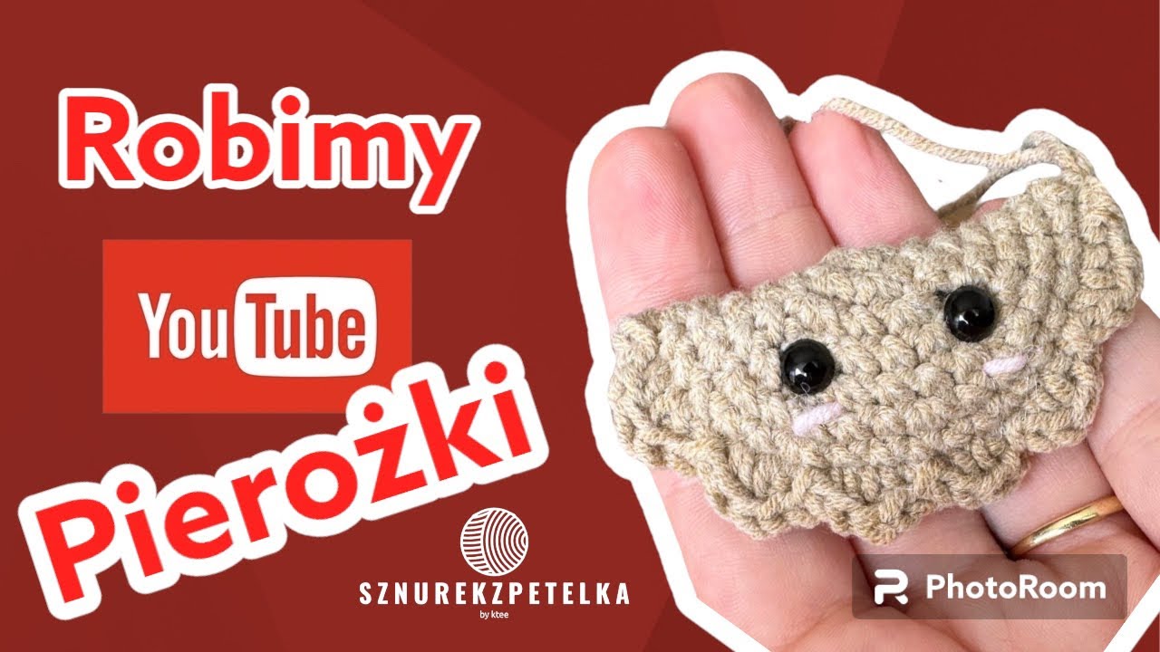 Robimy pierożka na szydełku. Tutorial krok po kroku od sznurekzpetelka 🥟