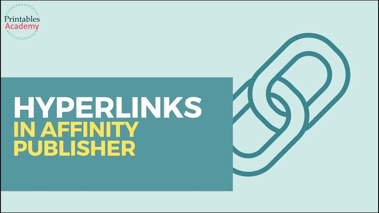 How To Create Hyperlinks in Affinity Publisher