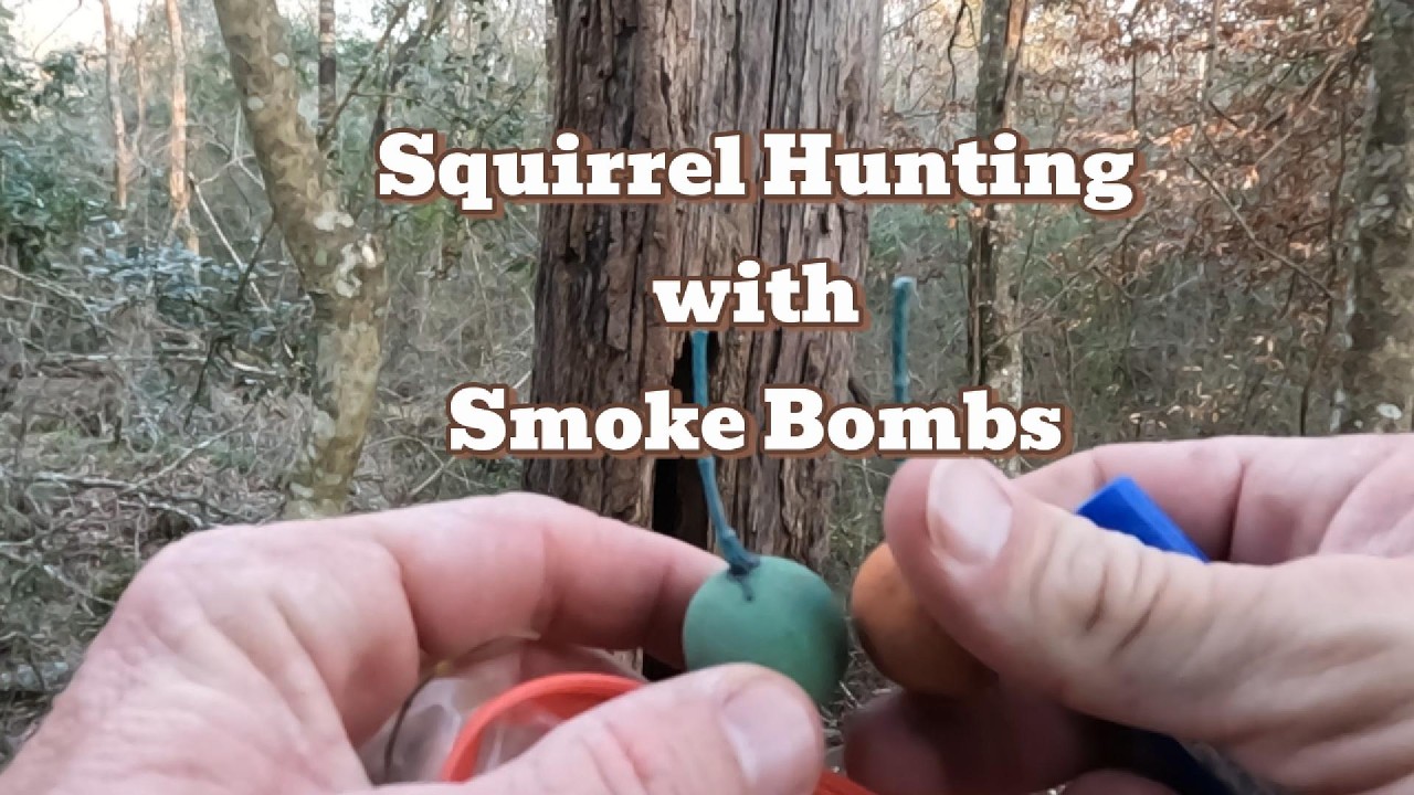 Squirrel Hunting with Smoke Bombs