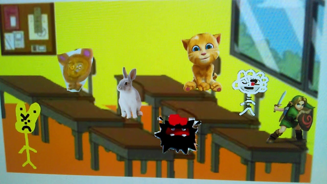 Evil Fuzzy Misbehaves On The First Day Of School