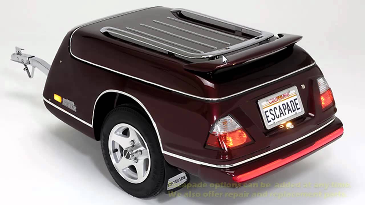 Escapade Elite Motorcycle Trailer Options