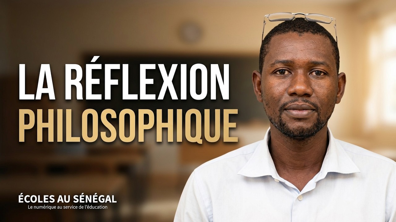 Cours - Terminale - Philosophie : La réflexion philosophique / M. Kanté