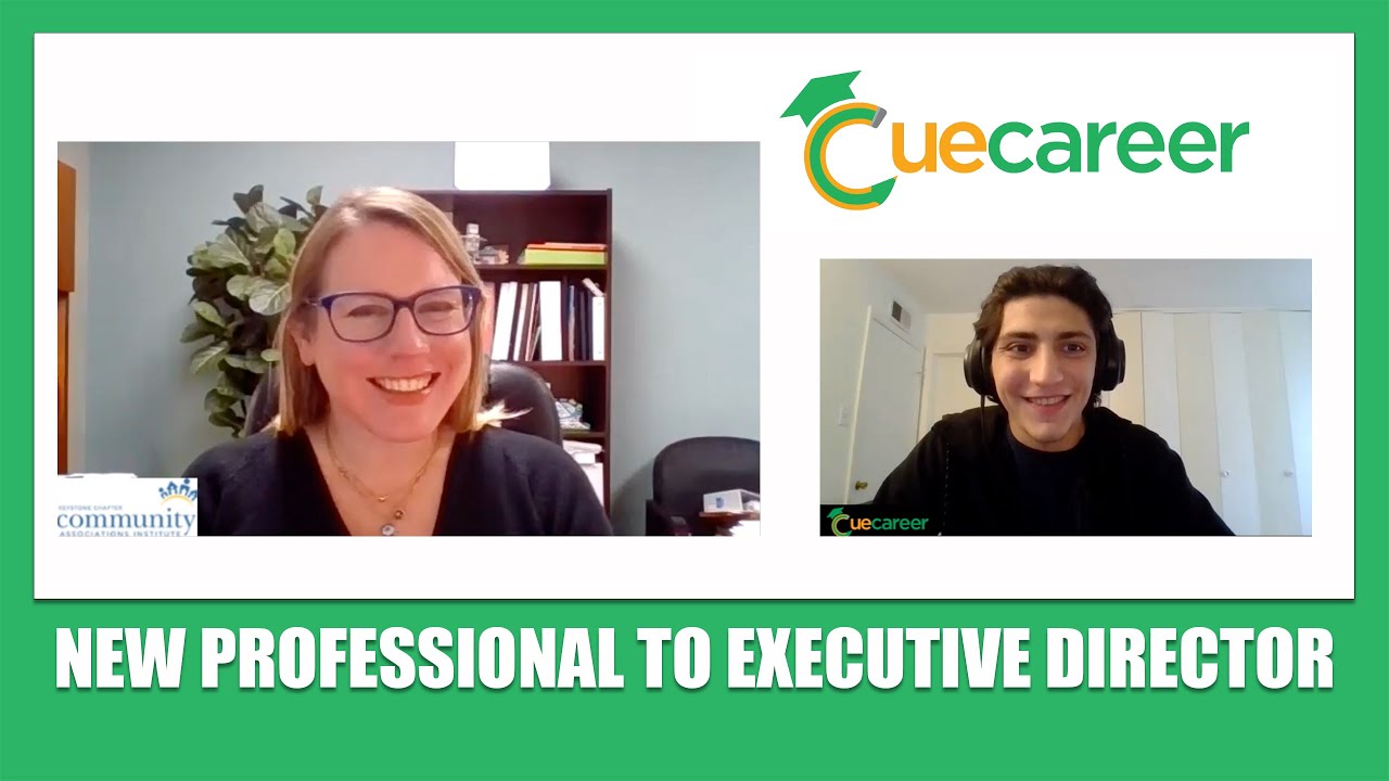 From New Professional to Executive Director