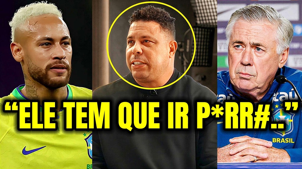 🚨 RONALDO REVELA POR QUE LEVARIA NEYMAR PARA A COPA