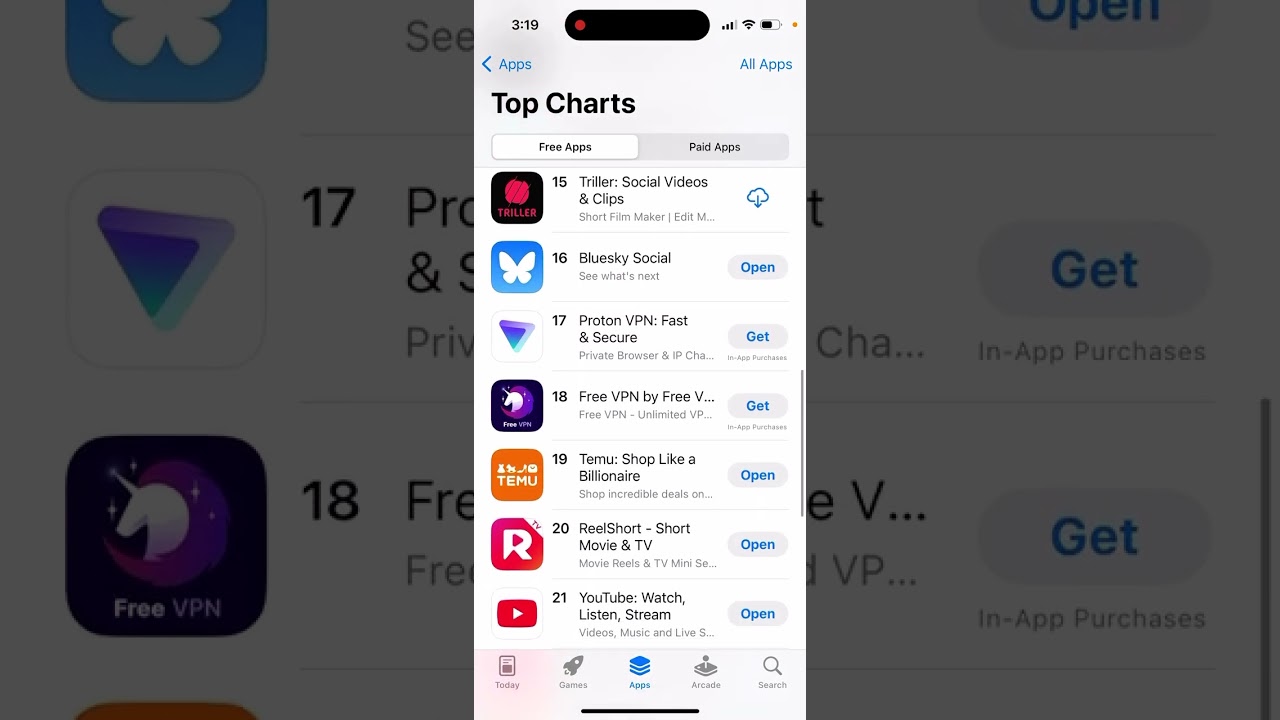 ByteDance apps were removed from App Store