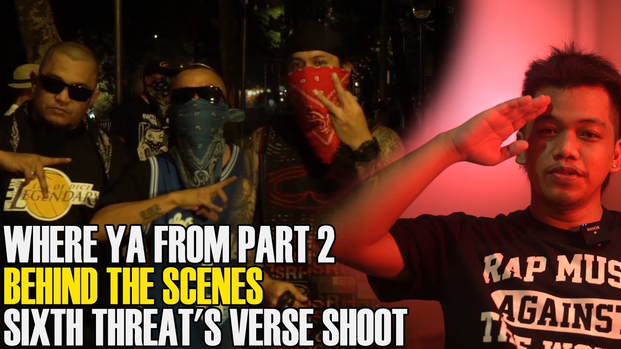 Where Ya From Part 2  Sixth Threat's Verse Shoot (behind the scenes) @SixthThreatttttt