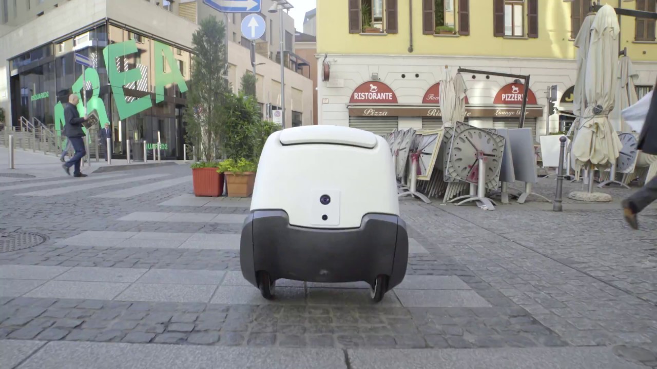 YAPE, il sistema di consegne a domicilio a guida autonoma
