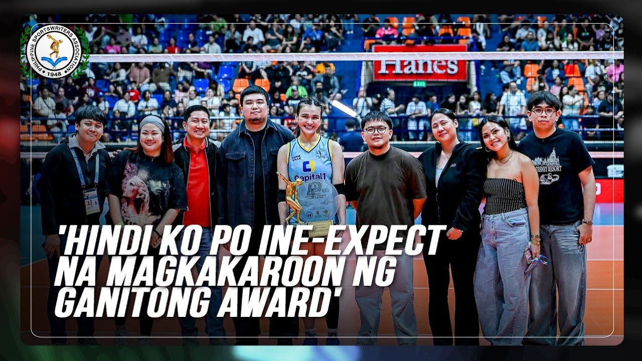 Bella Belen in disbelief after receiving PSA's Miss Volleyball honor: 'Hindi ko po ine-expect'