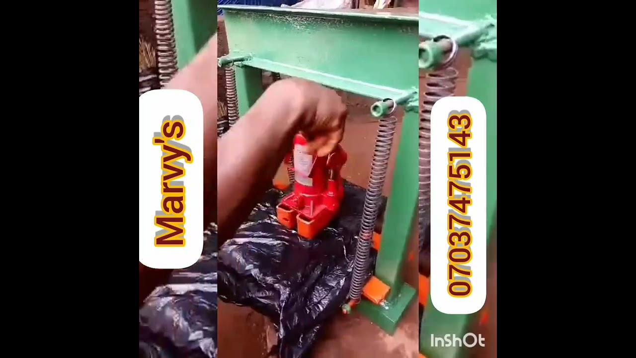 How to use Punching machine for creation of handle on 