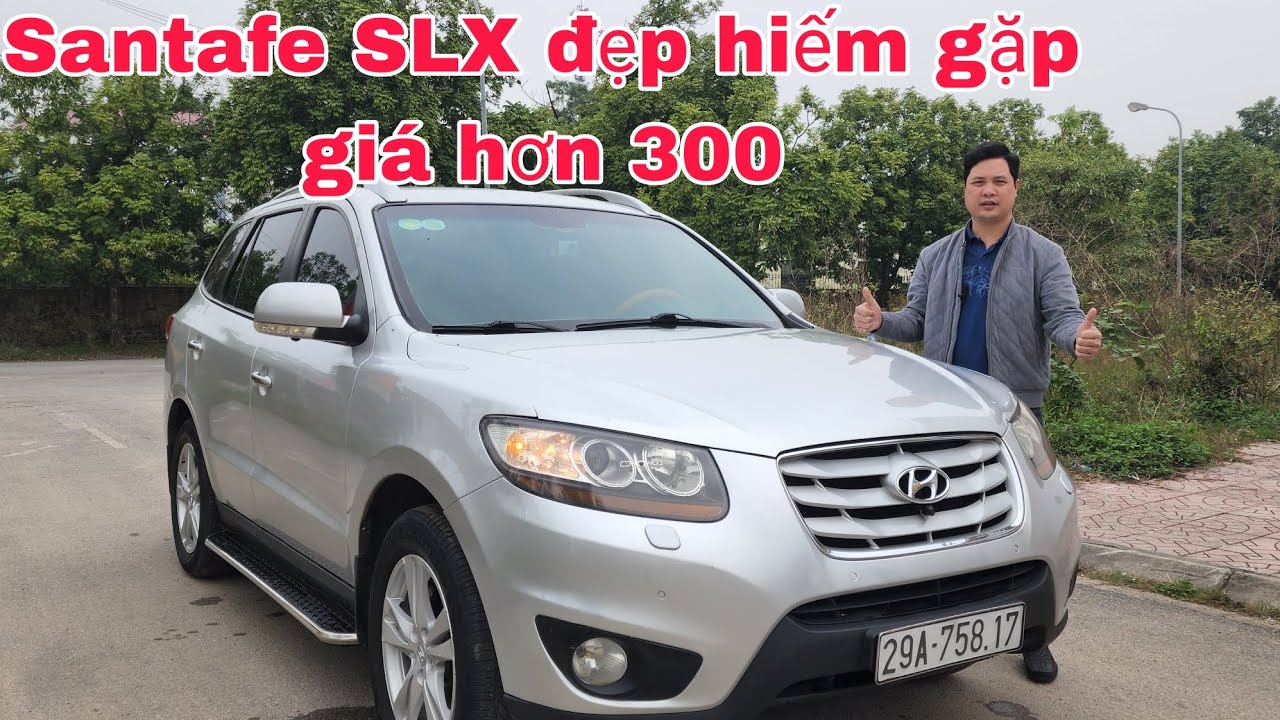 Mới về Santa 2009 bản SLX cao cấp.nhập khẩu nguyên chiếc.Xe còn zin đét.Nguyên bản.ae.lh.0397021988 
