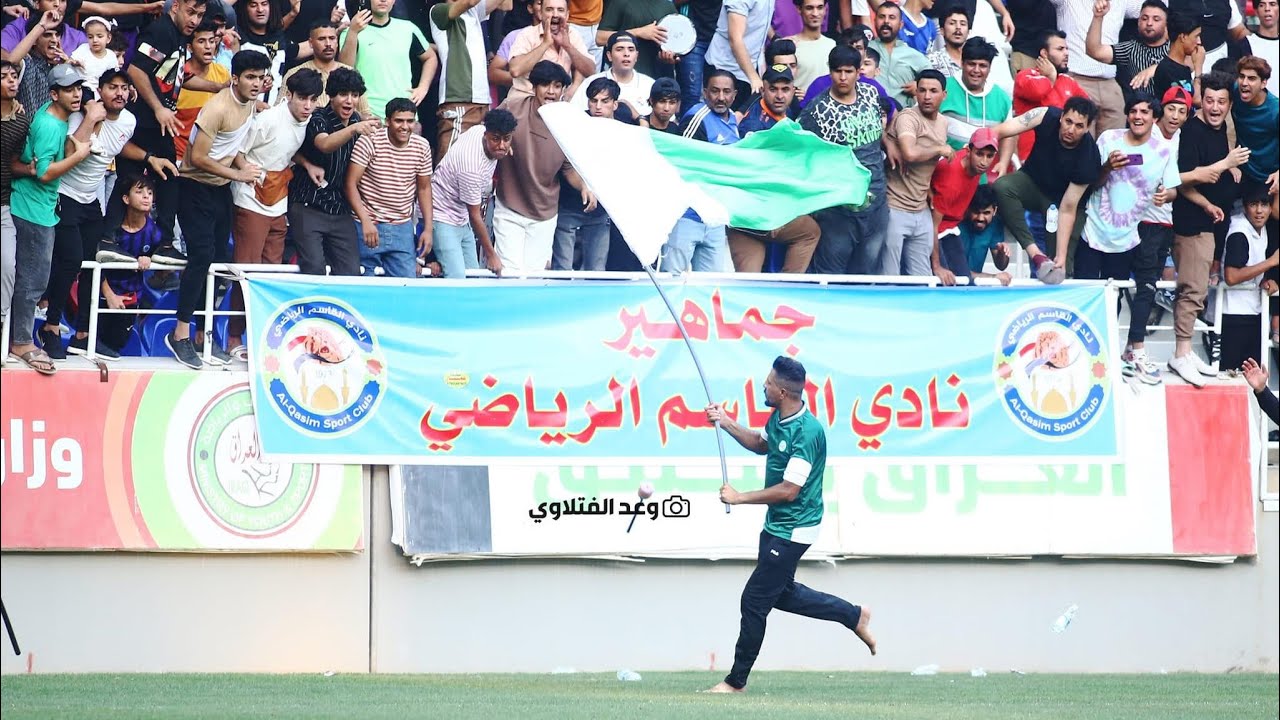 هذا ماحدث في ملعب النجف اليومفي مباراة كربلاء والقاسم !!!