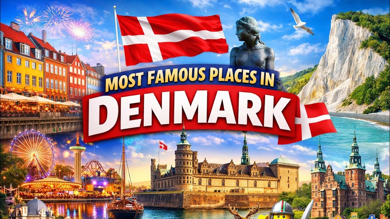 Most Famous Places in Denmark | Beautiful Land of Castles, Cities &Nature. #denmark .