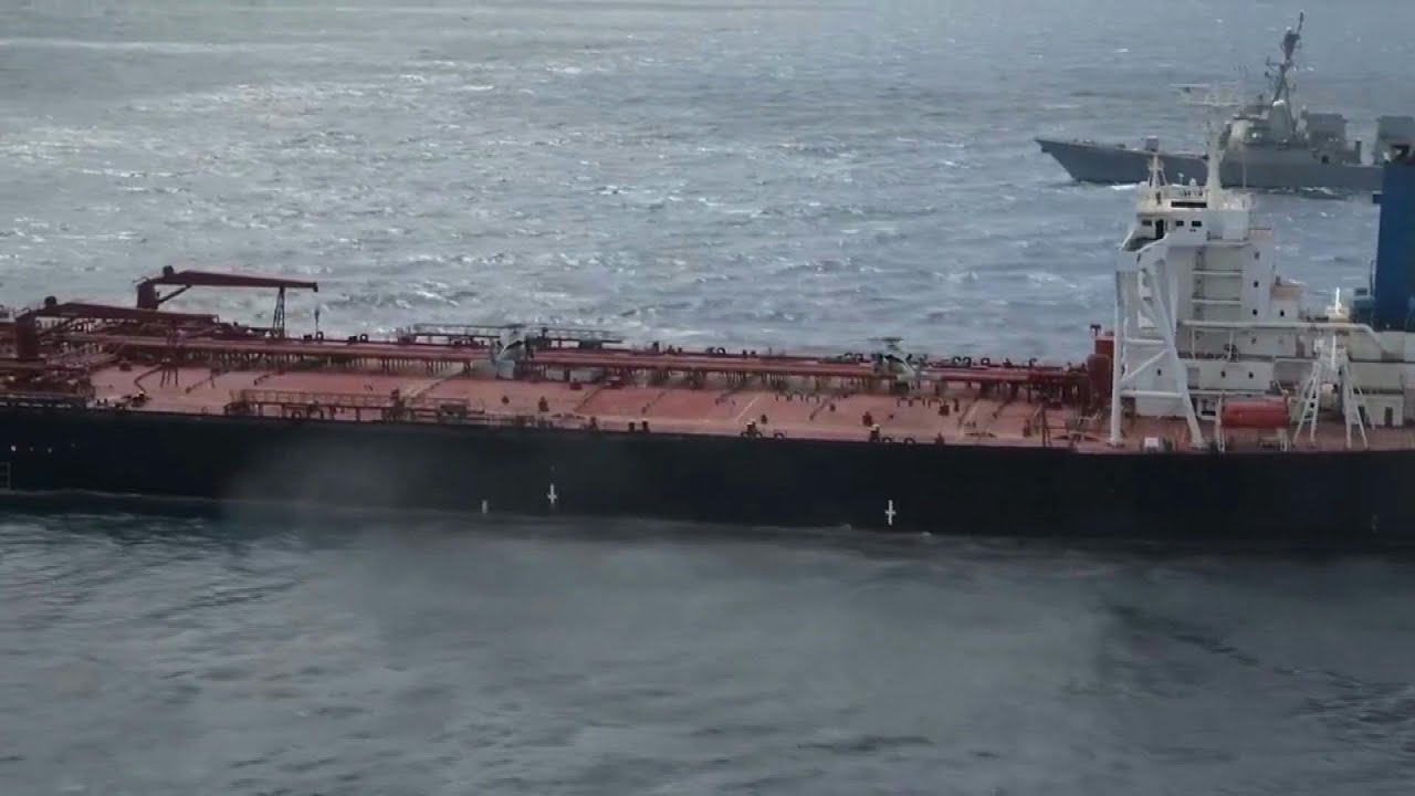 EUA capturam no oceano Índico petroleiro que escapou de bloqueio no Caribe | AFP