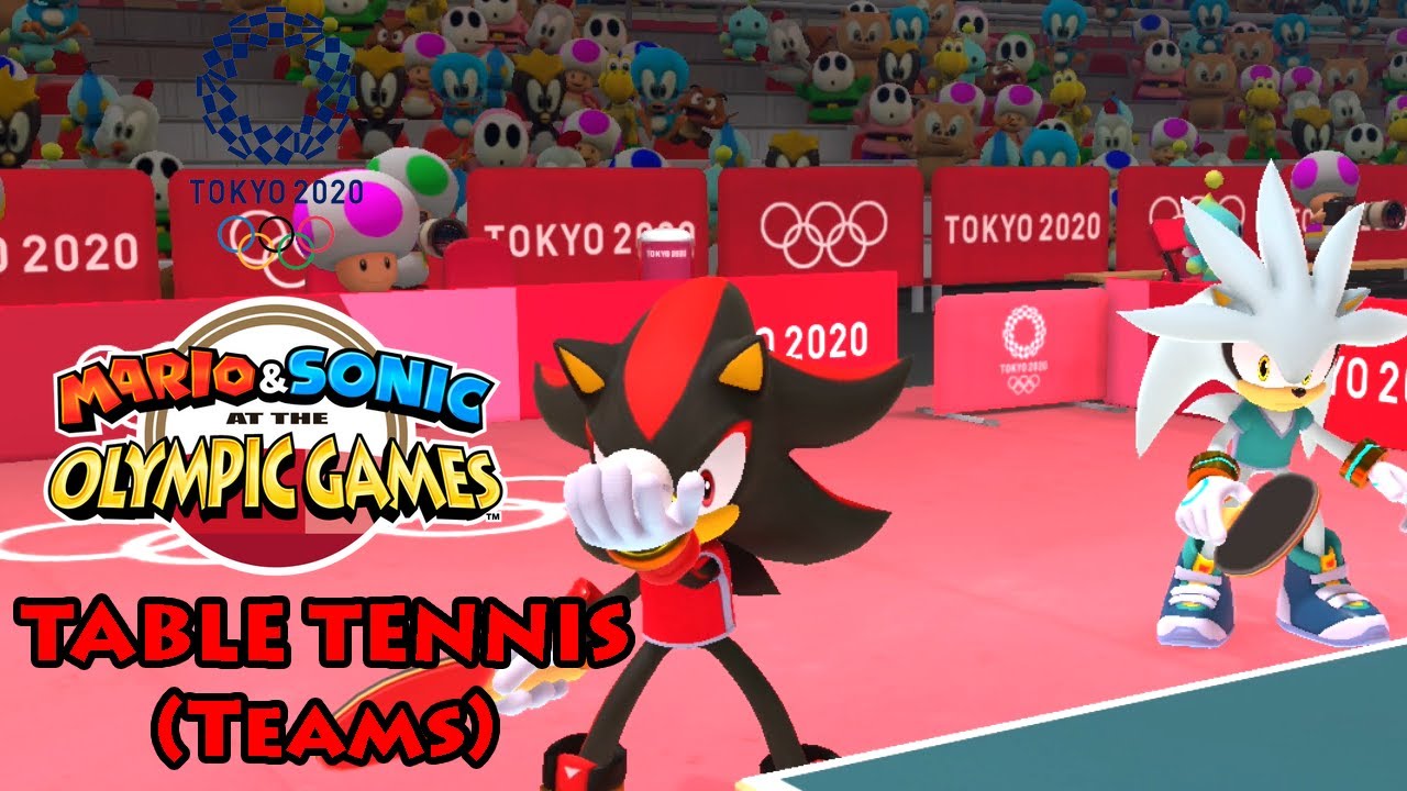 Mario & Sonic at the Tokyo 2020 Olympic Games: Table Tennis - Doubles (Very Hard)