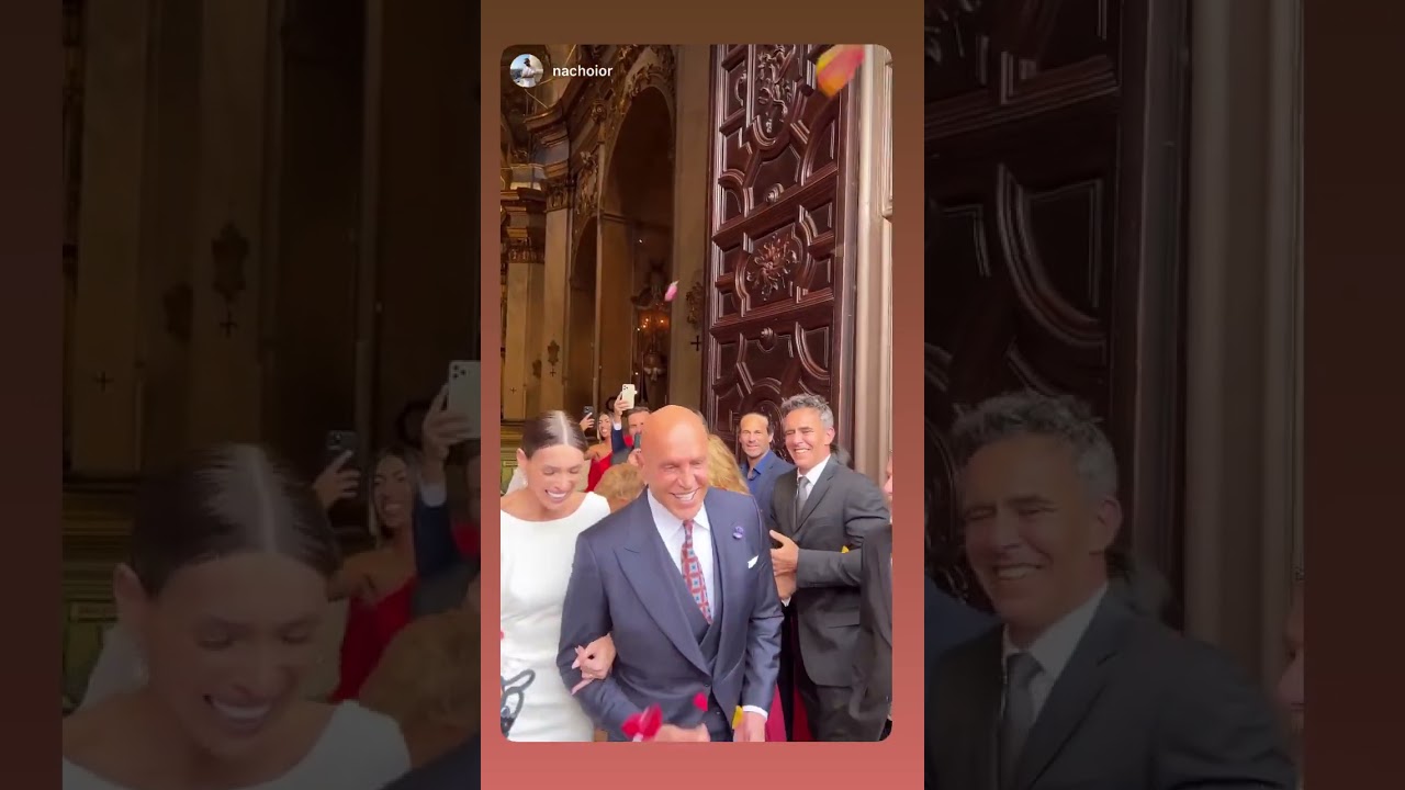 🤵👰Kiko Matamoros y Marta L&oacute;pez RECI&Eacute;N CASADOS #makoke #s&aacute;lvame #shorts #supervivientes #telecinco
