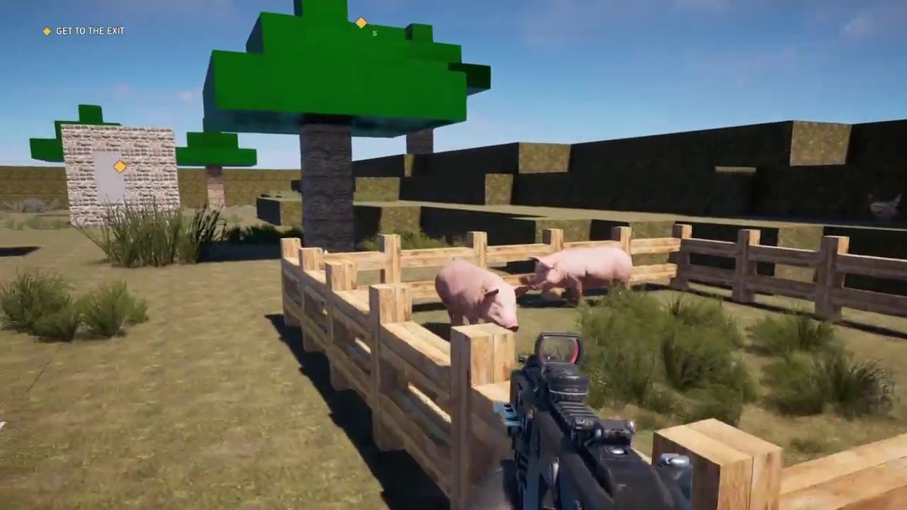 FC5 | Minecraft in Far Cry 5! | Custom Map