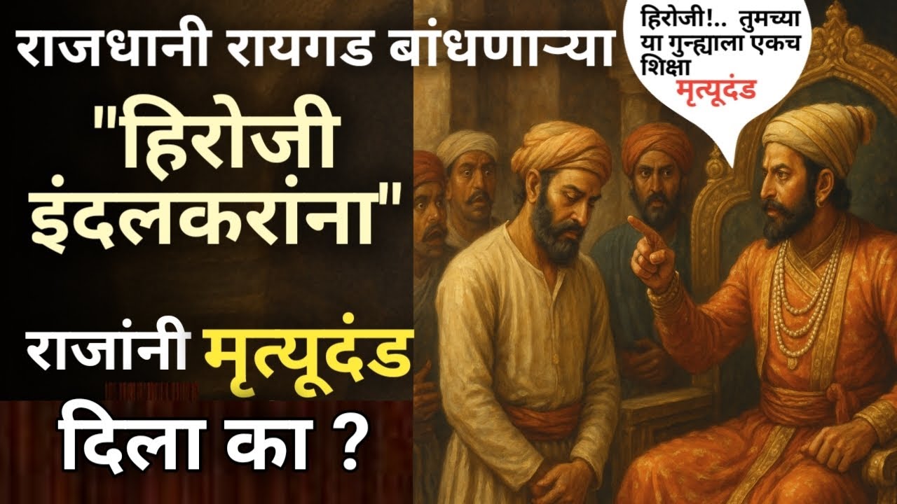 कोणत्या गुन्ह्यासाठी स्वामीनीष्ठ हिरोजी इंदलकरांना राजांनी 