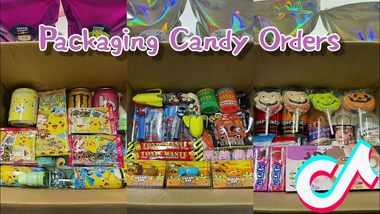 Packaging Candy Orders✨🍒 #23 || Best Aesthetic Tiktok