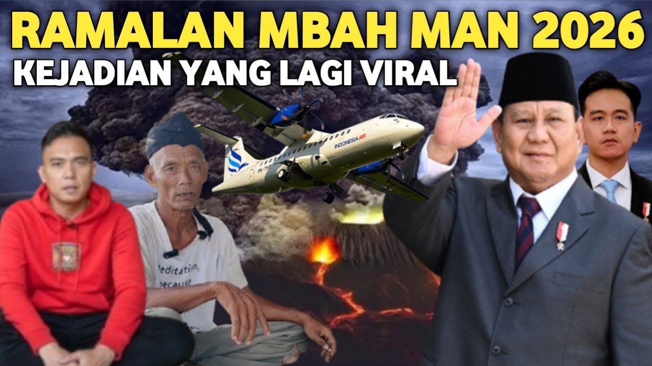 Merinding !! Ramalan Mbah Man 2026 Yang Lagi Viral