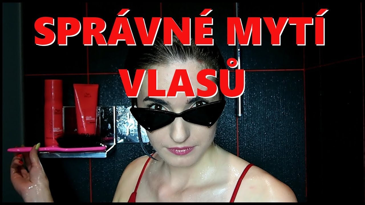 Začněte si správně mýt vlasy