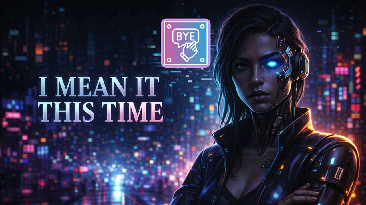 I MEAN IT THIS TIME — Techno Rap Breakup Anthem