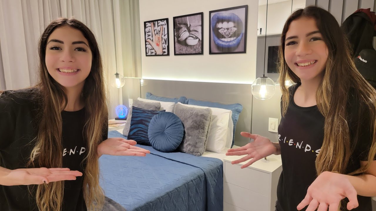 TOUR PELO QUARTO DA NICOLE NA CASA NOVA - PLANETA DAS GÊMEAS