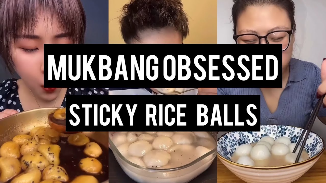 [Portrait] KWAI Mukbang ASMR | STICKY RICE / Glutinous rice BALLS 汤圆 Kwai Eating / Kwai Mukbang