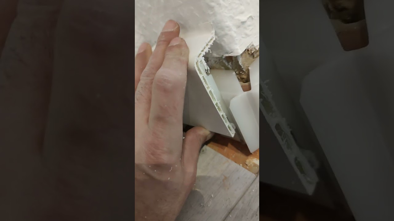 hz leiste Ecke anbringen