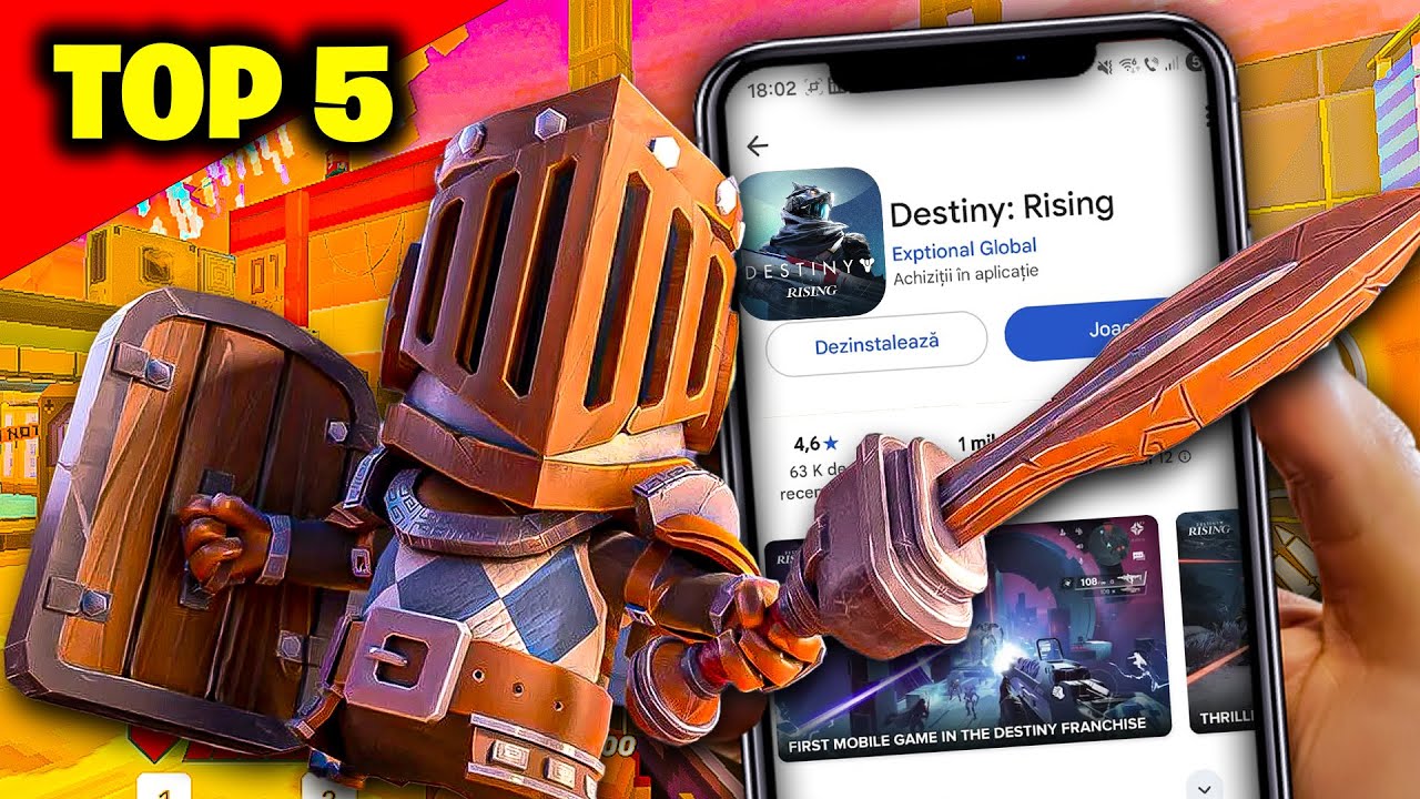 TOP 5 JOCURI NOI pe ANDROID Octombrie 2025 cu GRAFICA DE PC