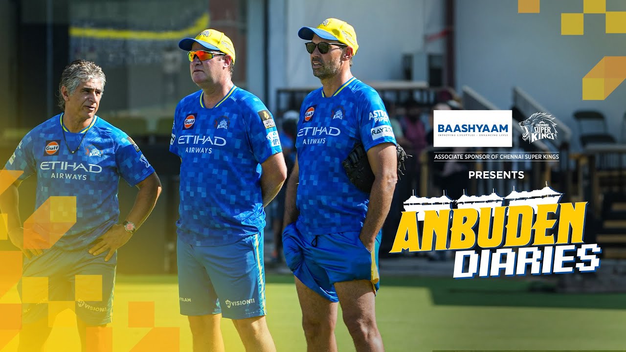 Head Coach Fleming&rsquo;s season opener | #CSKvMI  | Anbuden Diaries  | IPL 2025