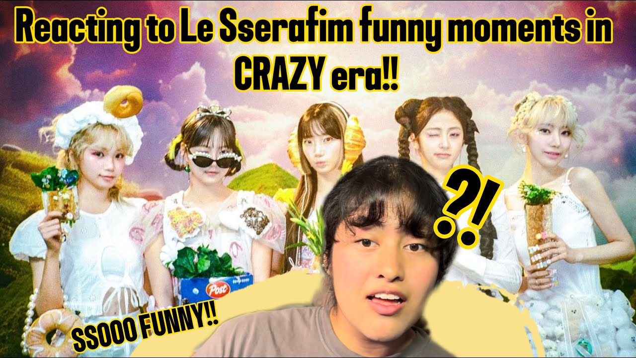 LE SSERAFIM CRAZY ERA WAS CRAZY FUN!!!(Reacting to Le Sserafim crazy era funny moments!!)