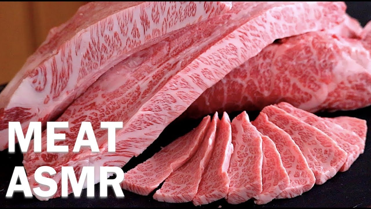 【肉磨きASMR】肉屋の日常 牛肉仕込みルーティン 特上カルビ編