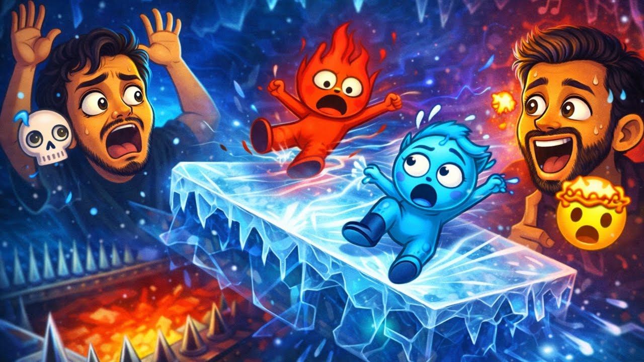 This Ice Temple Level BROKE US 😭 | Fireboy & Watergirl
