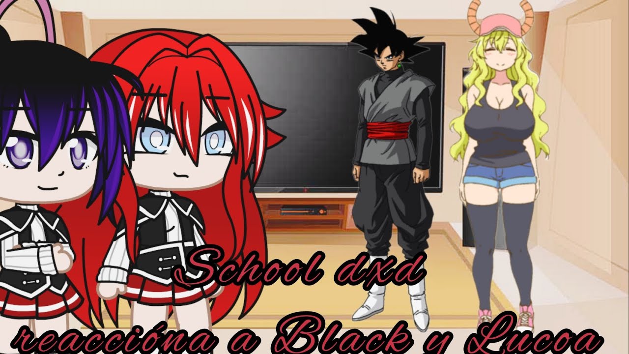 Реакции School DxD на Черного Гоку и Кецалькоатля Лукоа