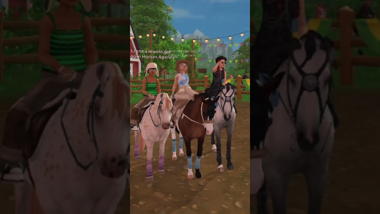Storm's horse dancing bug 😂 #sso #starstable