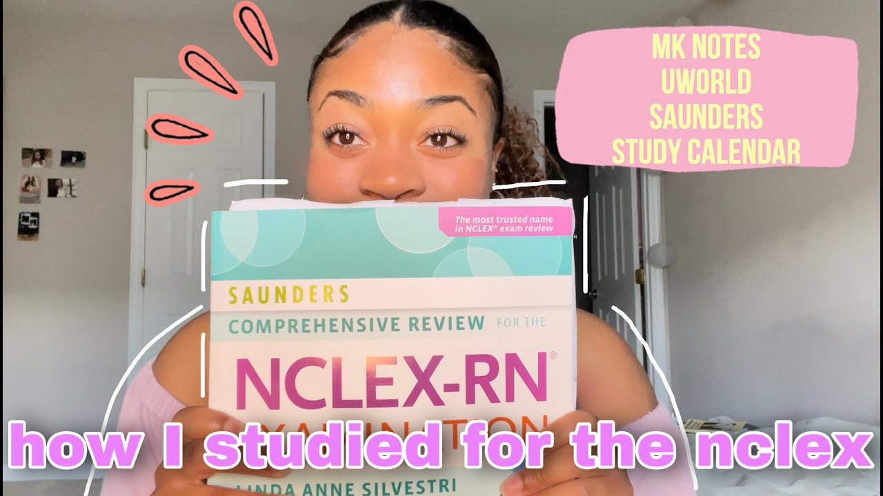 HOW I STUDIED FOR THE NCLEX-RN EXAM | Study Calendar, Study Material & Advice to PASS on FIRST TRY
